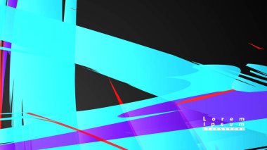 Renkli geometrik arka planlar. Basit form kompozisyonu. Eps10 vektör şablonu