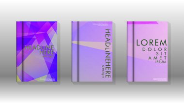 Soyut renkli ve üçgen arka plan eps 10 hazır