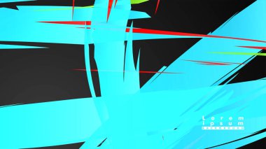 Renkli geometrik arka planlar. Basit form kompozisyonu. Eps10 vektör şablonu