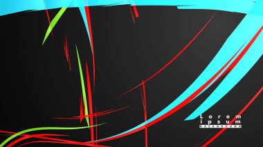 Renkli geometrik arka planlar. Basit form kompozisyonu. Eps10 vektör şablonu