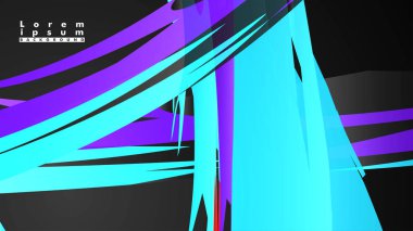 Renkli geometrik arka planlar. Basit form kompozisyonu. Eps10 vektör şablonu