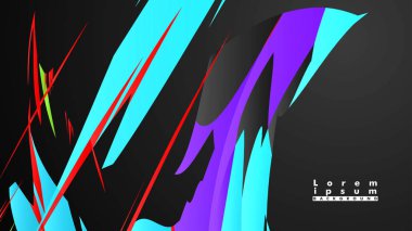 Renkli geometrik arka planlar. Basit form kompozisyonu. Eps10 vektör şablonu