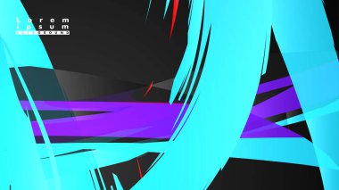 Renkli geometrik arka planlar. Basit form kompozisyonu. Eps10 vektör şablonu