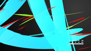 Renkli geometrik arka planlar. Basit form kompozisyonu. Eps10 vektör şablonu