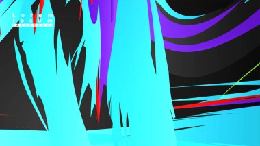 Renkli geometrik arka planlar. Basit form kompozisyonu. Eps10 vektör şablonu