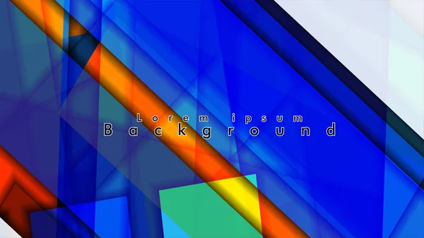 Abstrakcyjny wektor projekt tła z kolorowych wzorów linii — Wektor stockowy