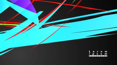 Renkli geometrik arka planlar. Basit form kompozisyonu. Eps10 vektör şablonu