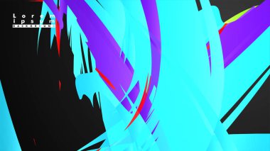 Renkli geometrik arka planlar. Basit form kompozisyonu. Eps10 vektör şablonu