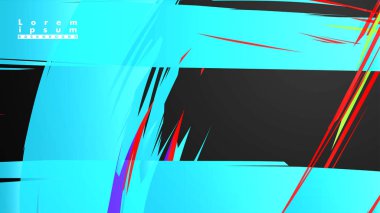 Renkli geometrik arka planlar. Basit form kompozisyonu. Eps10 vektör şablonu