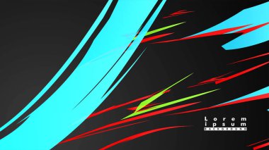 Renkli geometrik arka planlar. Basit form kompozisyonu. Eps10 vektör şablonu