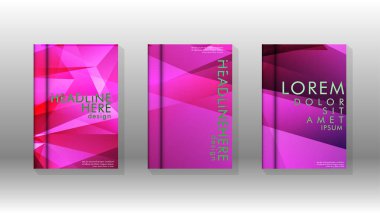 Soyut renkli ve üçgen arka plan eps 10 hazır