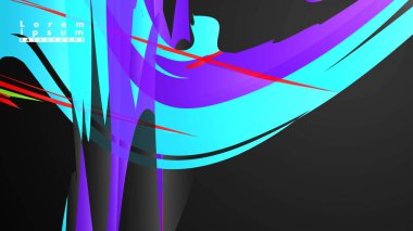 Renkli geometrik arka planlar. Basit form kompozisyonu. Eps10 vektör şablonu