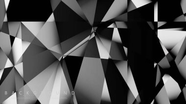 Soyut geometrik arka plan. koyu üçgen vektörü