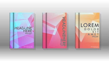 Soyut renkli ve üçgen arka plan eps 10 hazır