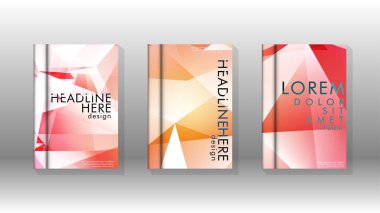 Soyut renkli ve üçgen arka plan eps 10 hazır