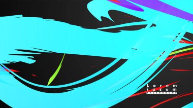 Renkli geometrik arka planlar. Basit form kompozisyonu. Eps10 vektör şablonu