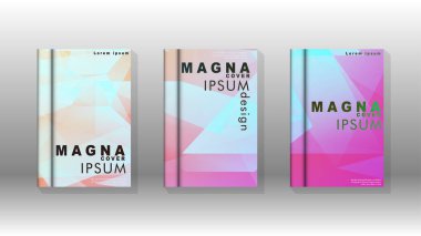 Soyut renkli ve üçgen arka plan eps 10 hazır