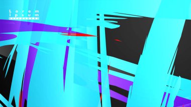 Renkli geometrik arka planlar. Basit form kompozisyonu. Eps10 vektör şablonu