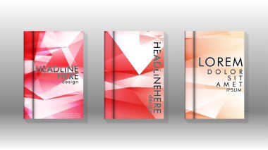 Soyut renkli ve üçgen arka plan eps 10 hazır