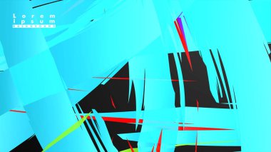 Renkli geometrik arka planlar. Basit form kompozisyonu. Eps10 vektör şablonu