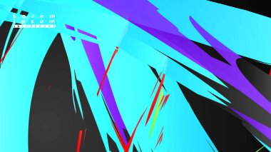 Renkli geometrik arka planlar. Basit form kompozisyonu. Eps10 vektör şablonu