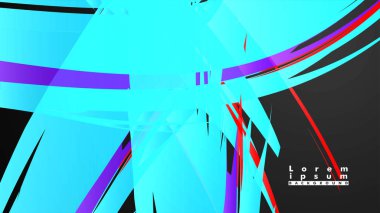 Renkli geometrik arka planlar. Basit form kompozisyonu. Eps10 vektör şablonu