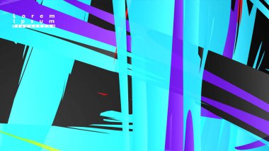 Renkli geometrik arka planlar. Basit form kompozisyonu. Eps10 vektör şablonu