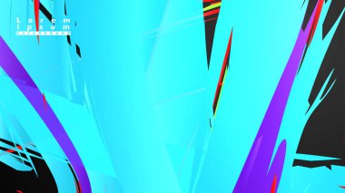 Renkli geometrik arka planlar. Basit form kompozisyonu. Eps10 vektör şablonu