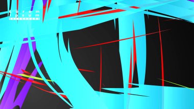 Renkli geometrik arka planlar. Basit form kompozisyonu. Eps10 vektör şablonu