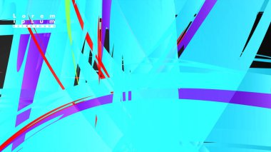 Renkli geometrik arka planlar. Basit form kompozisyonu. Eps10 vektör şablonu