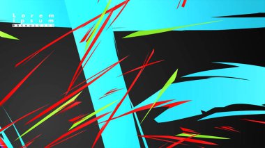 Renkli geometrik arka planlar. Basit form kompozisyonu. Eps10 vektör şablonu