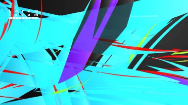 Renkli geometrik arka planlar. Basit form kompozisyonu. Eps10 vektör şablonu