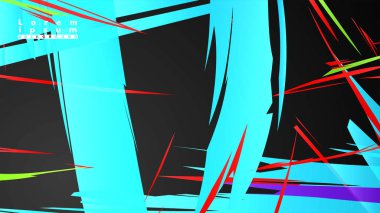 Renkli geometrik arka planlar. Basit form kompozisyonu. Eps10 vektör şablonu