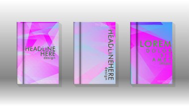 Soyut renkli ve üçgen arka plan eps 10 hazır