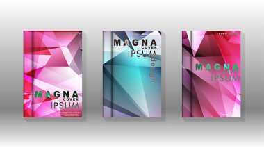 Soyut renkli ve üçgen arka plan eps 10 hazır