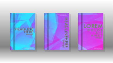 Soyut renkli ve üçgen arka plan eps 10 hazır