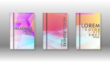 Soyut renkli ve üçgen arka plan eps 10 hazır