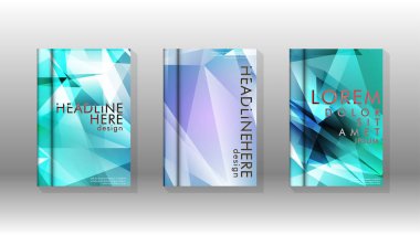 Soyut renkli ve üçgen arka plan eps 10 hazır