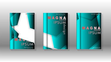 Soyut vektör düzeni arka planı. Broşürler, yıllık, dergi, vektör şablonları vb. için Eps 10'da altıgen desenlerin modern tasarımı