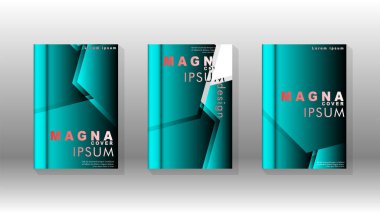 Soyut vektör düzeni arka planı. Broşürler, yıllık, dergi, vektör şablonları vb. için Eps 10'da altıgen desenlerin modern tasarımı