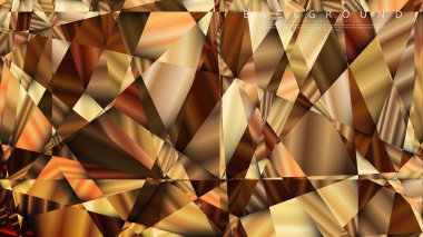 Soyut geometrik arka plan. vektör gradyan altın üçgen