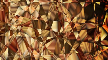 Soyut geometrik arka plan. vektör gradyan altın üçgen