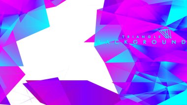 Renkli gradyan ile soyut vektör arkaplanı