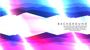 soyut geometrik arka plan renk ve şekillerin bir karışımı ile ışık kavramı