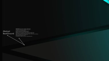 Soyut poligonal vektör arka plan. Geometrik vektör çizim. Yaratıcı tasarım şablonu