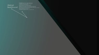 Soyut poligonal vektör arka plan. Geometrik vektör çizim. Yaratıcı tasarım şablonu