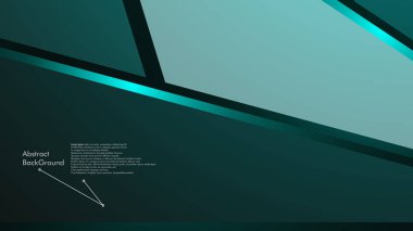 Soyut poligonal vektör arka plan. Geometrik vektör çizim. Yaratıcı tasarım şablonu