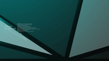 Soyut poligonal vektör arka plan. Geometrik vektör çizim. Yaratıcı tasarım şablonu