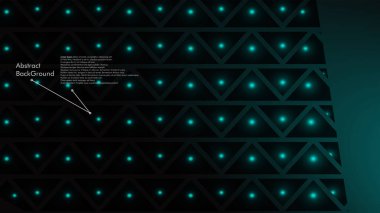 Soyut poligonal vektör arka plan. Geometrik vektör çizim. Yaratıcı tasarım şablonu