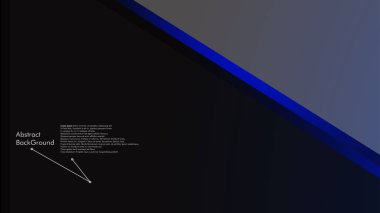 Soyut poligonal vektör arka plan. Mavi geometrik vektör çizim. Yaratıcı tasarım şablonu